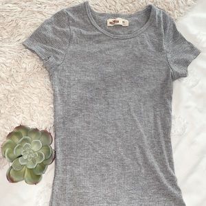 Grey Hollister top